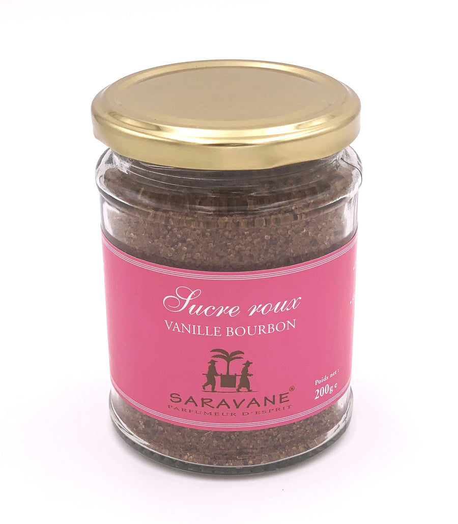 Sucre roux à la Vanille Bourbon 200 g