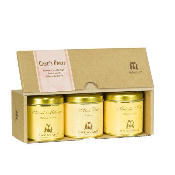 Coffrets épices - Coffret Cake's Party