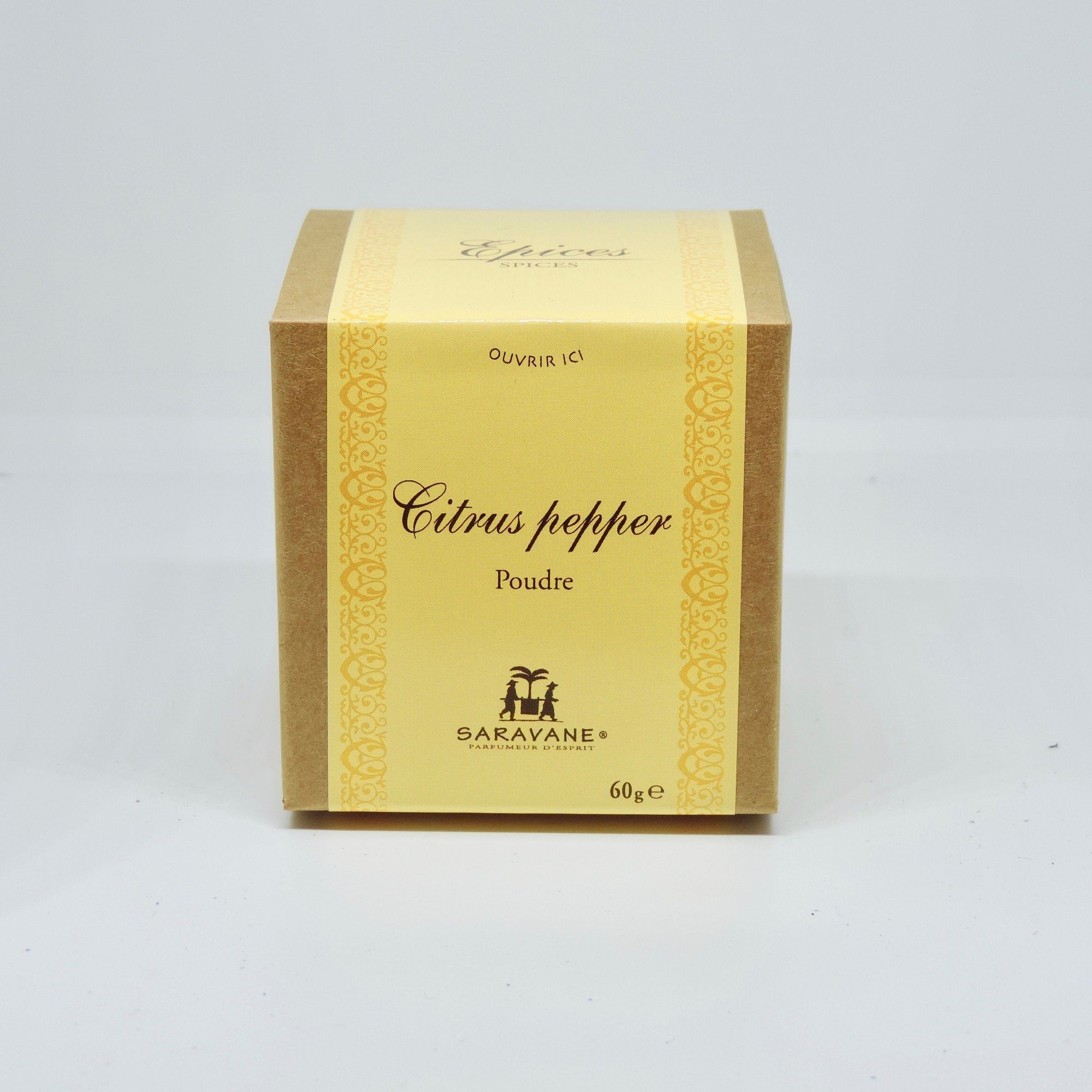 Epices Boite Kraft - CITRUS PEPPER - Poudre