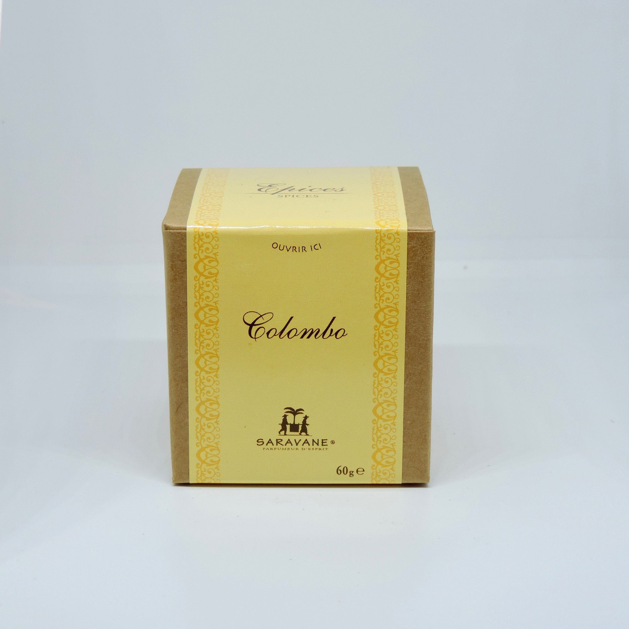 Epices Boite Kraft - COLOMBO - Masala Antillais