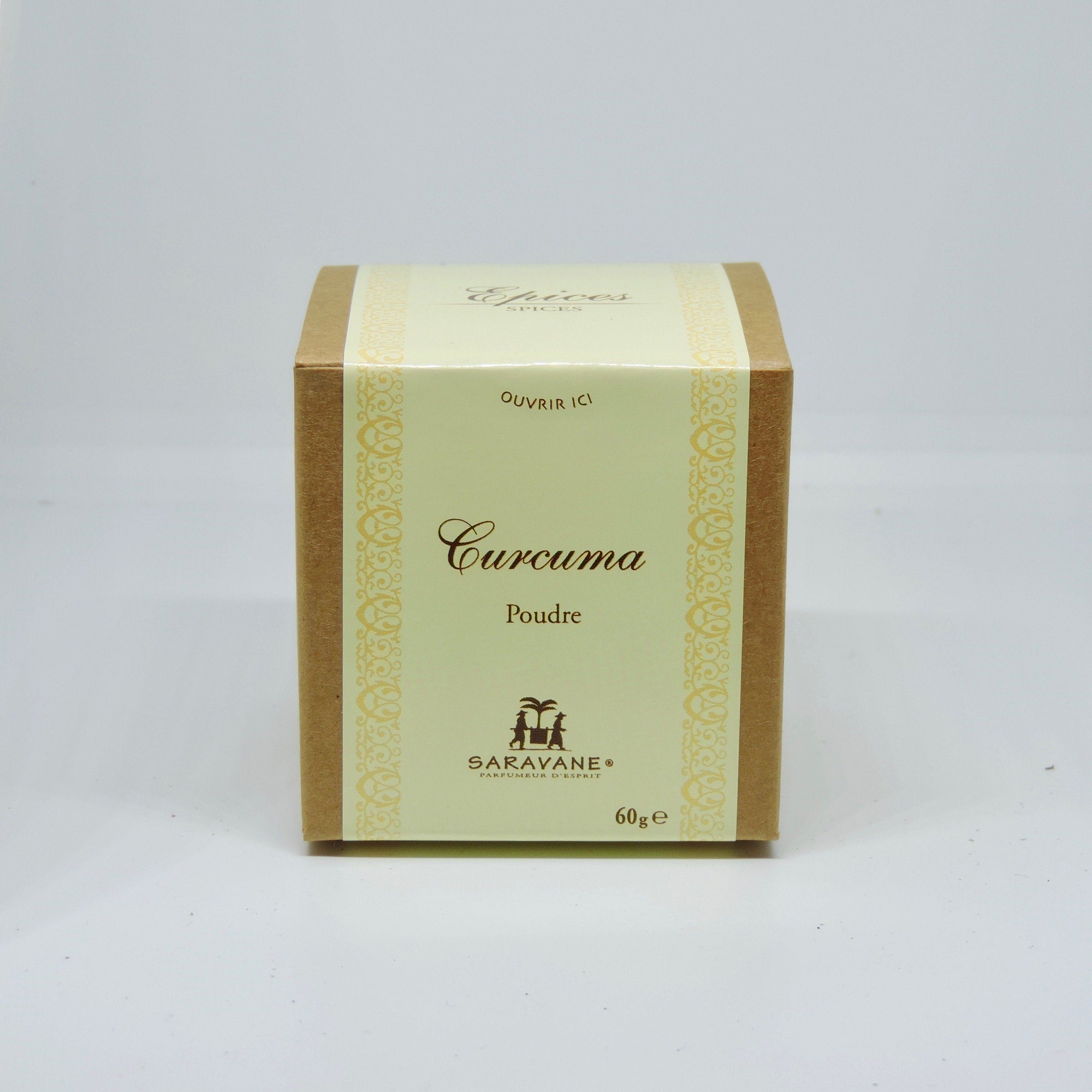 Epices Boite Kraft - CURCUMA - Poudre