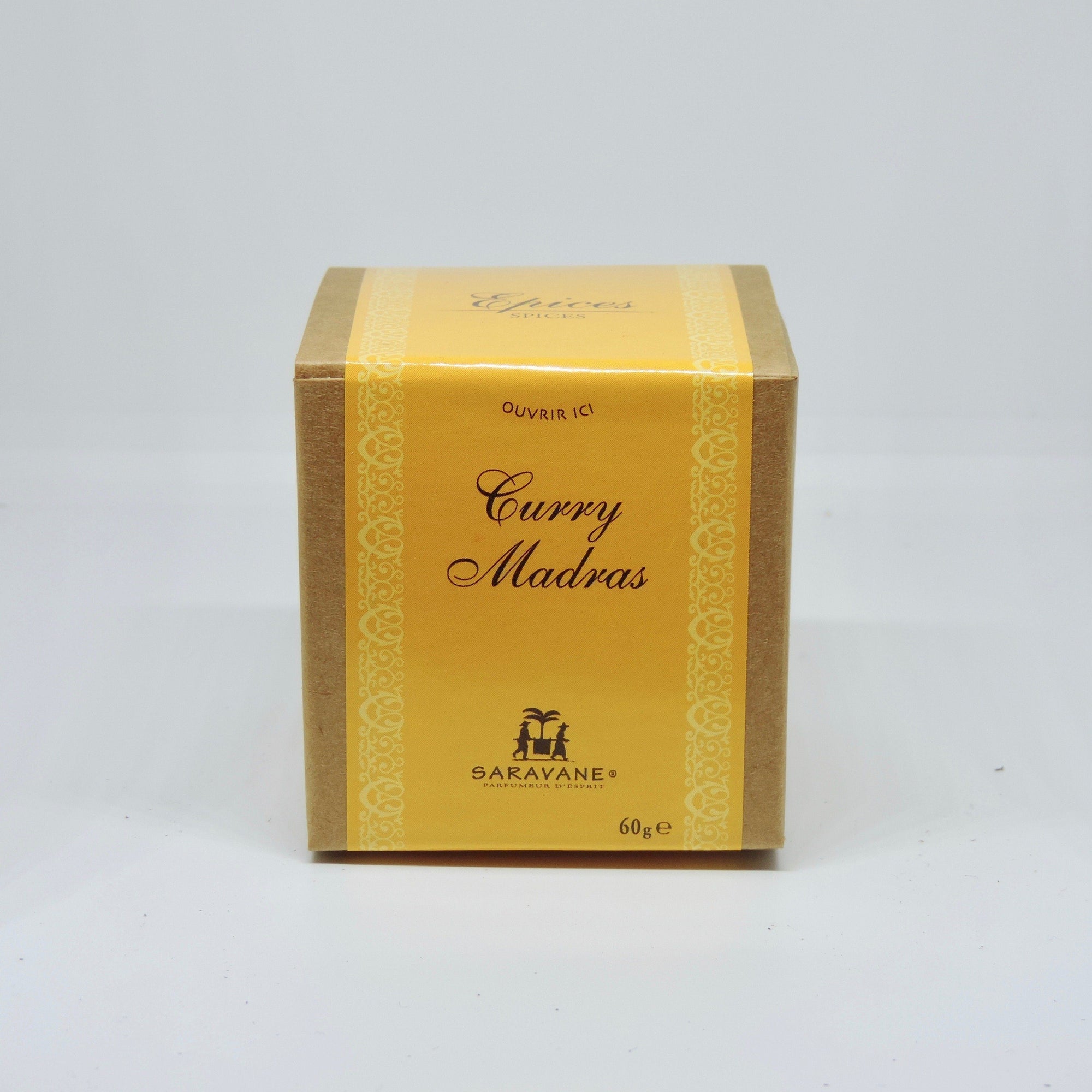 Epices Boite Kraft - CURRY MADRAS - Masala Indien