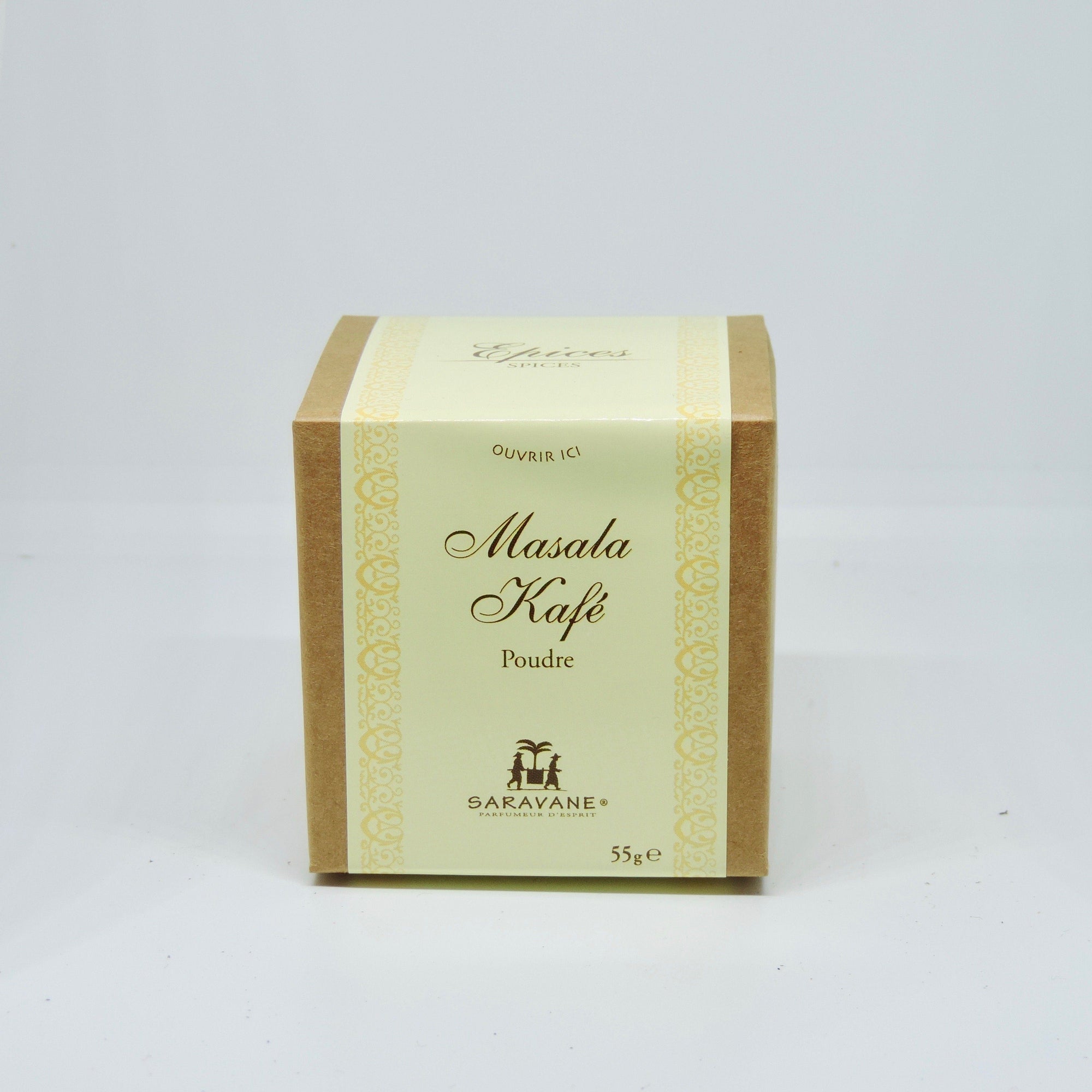 Epices Boite Kraft - MASALA KAFE - Poudre