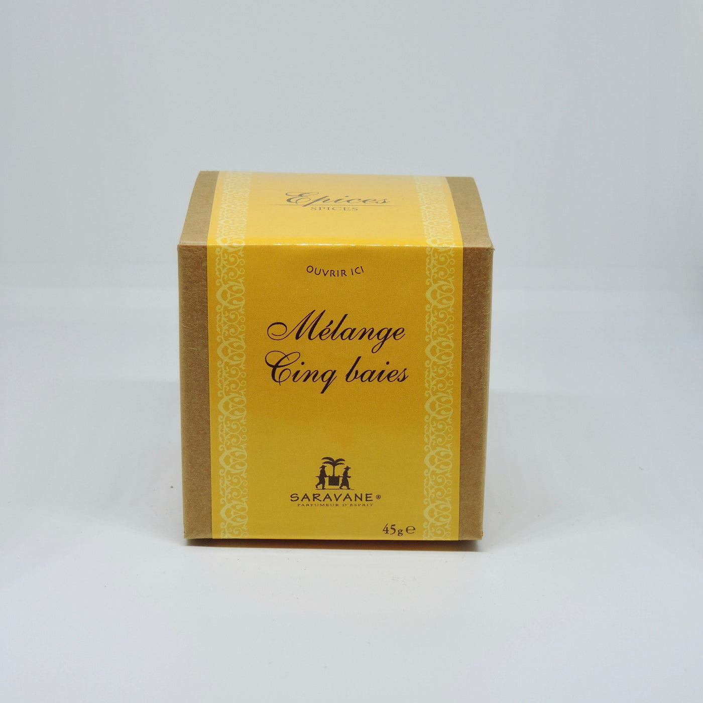 CINQ BAIES Boite kraft 45 g