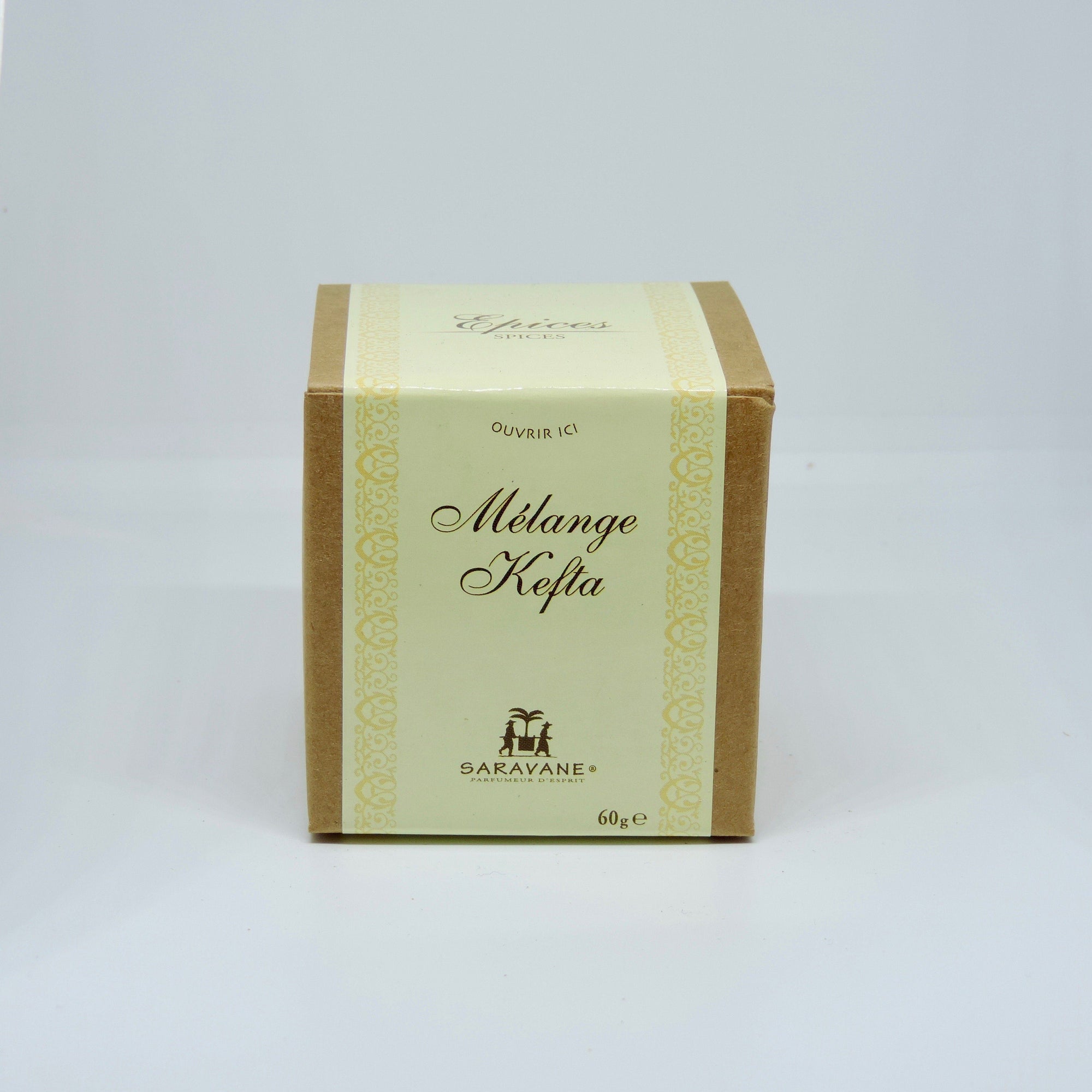Epices Boite Kraft - MELANGE KEFTA - Mélange Marocain