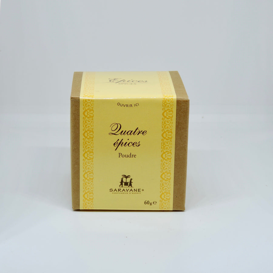 Epices Boite Kraft - QUATRE EPICES - Mélange D’épices